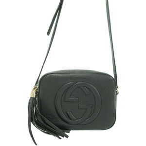 Gucci Soho Leather Disco Pebbled Crossbody Bag